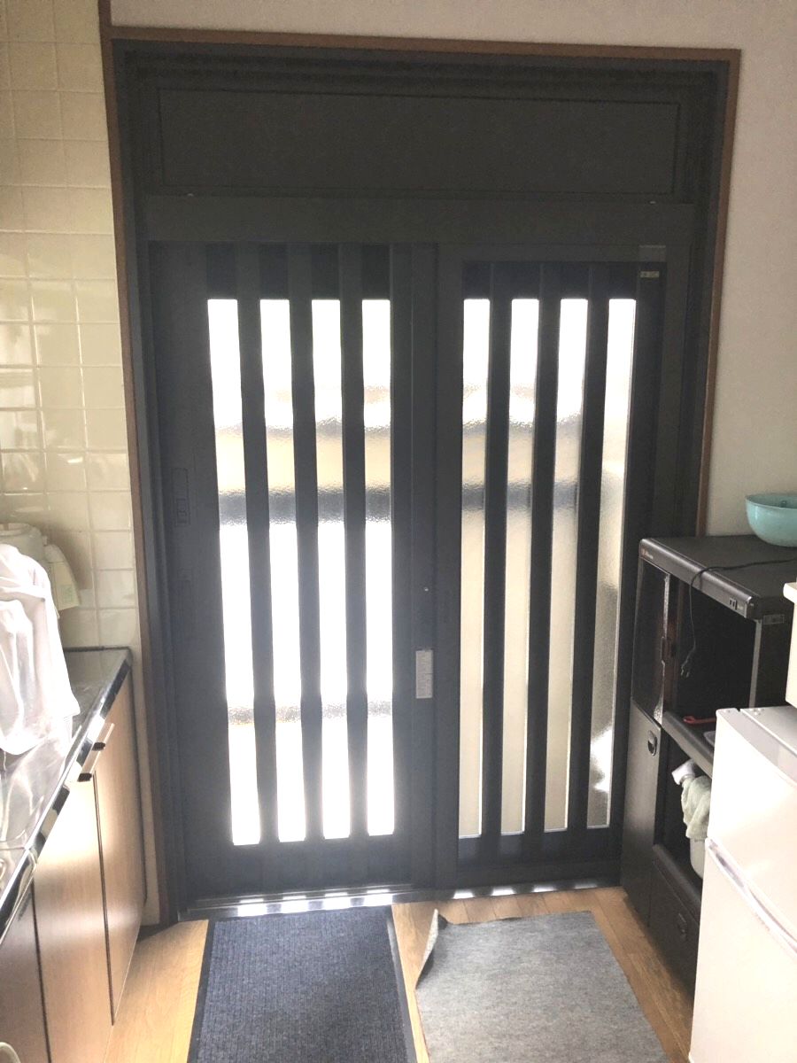 愛知県名古屋市玄関引戸工事