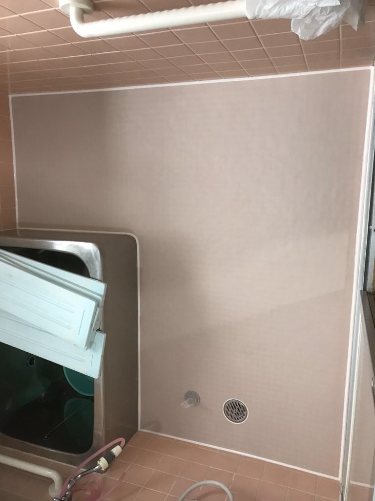 神奈川県相模原市　浴室床リフォーム工事