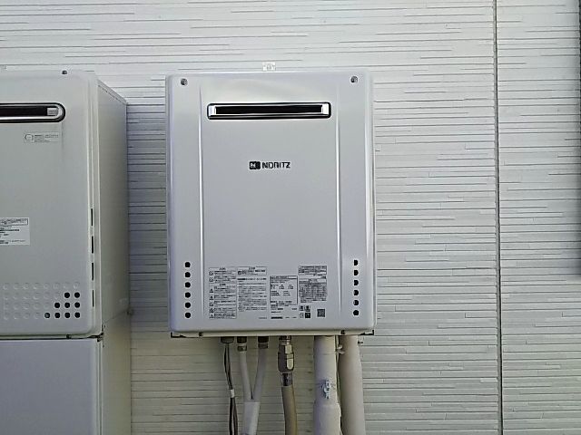 埼玉県比企郡　ガス給湯器交換工事