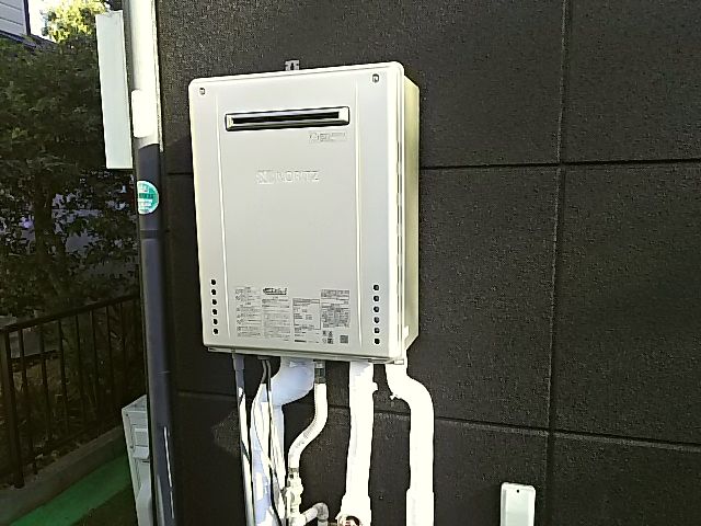千葉県大網白里市　ガス給湯器取替工事
