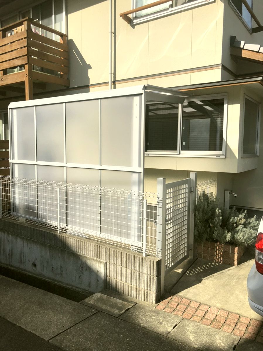 名古屋市緑区　LIXILサイクルポート設置工事