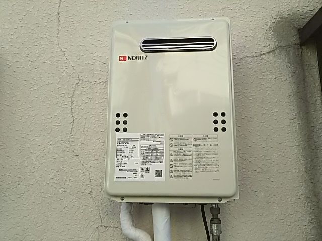 東京都練馬区　ガス給湯器交換工事