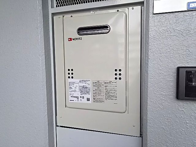 東京都江東区　ガス給湯器交換工事