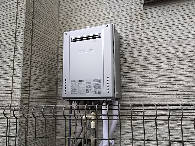 埼玉県入間市　ガス給湯器交換工事