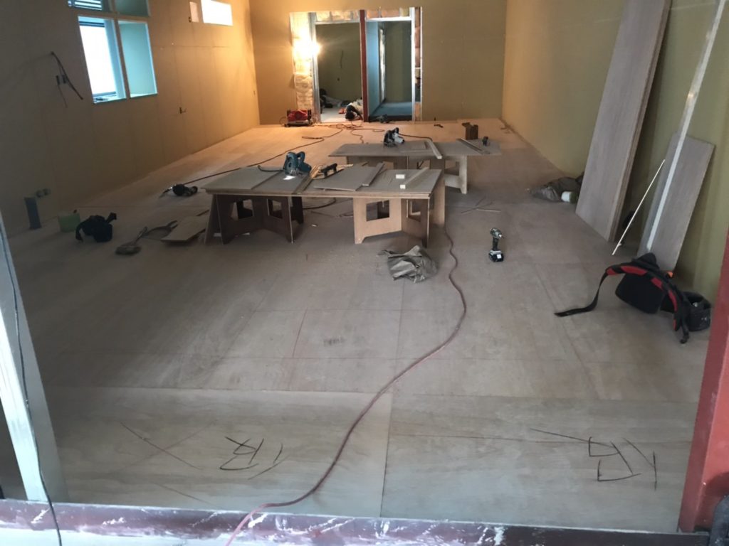 埼玉県さいたま市　フリーフロアCP置床工事