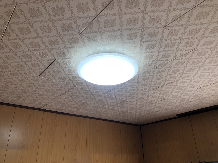 名古屋市緑区　シーリング取付電気工事