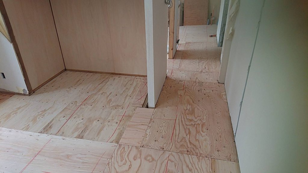 東京都大田区　マンション置床工事