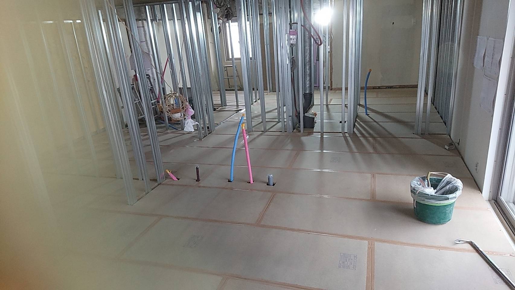 東京都品川区　マンションの置床工事