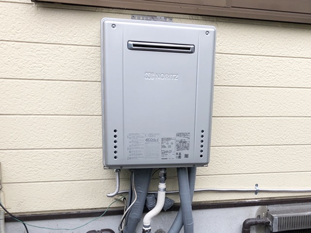 名古屋市東区　ガス給湯器取替工事