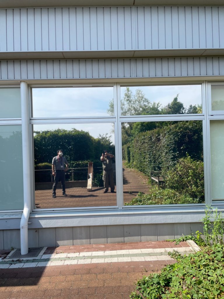 愛知県名古屋市北区　ガラスフィルム貼付工事