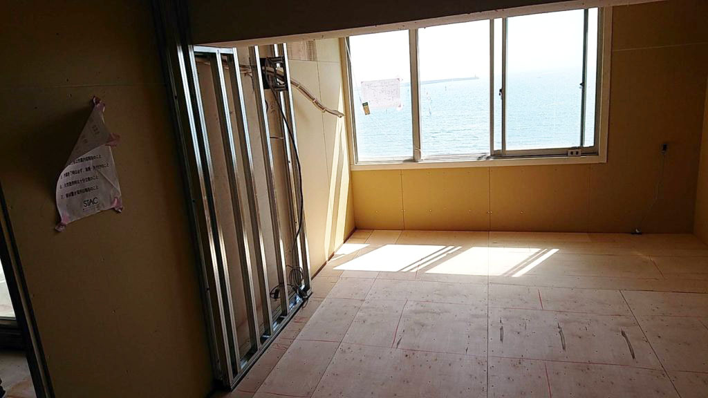 神奈川県逗子市　マンションの置床工事