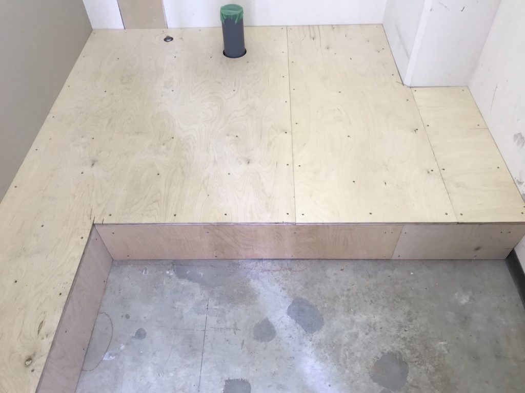 茨城県つくば市　社員寮改修の置床工事