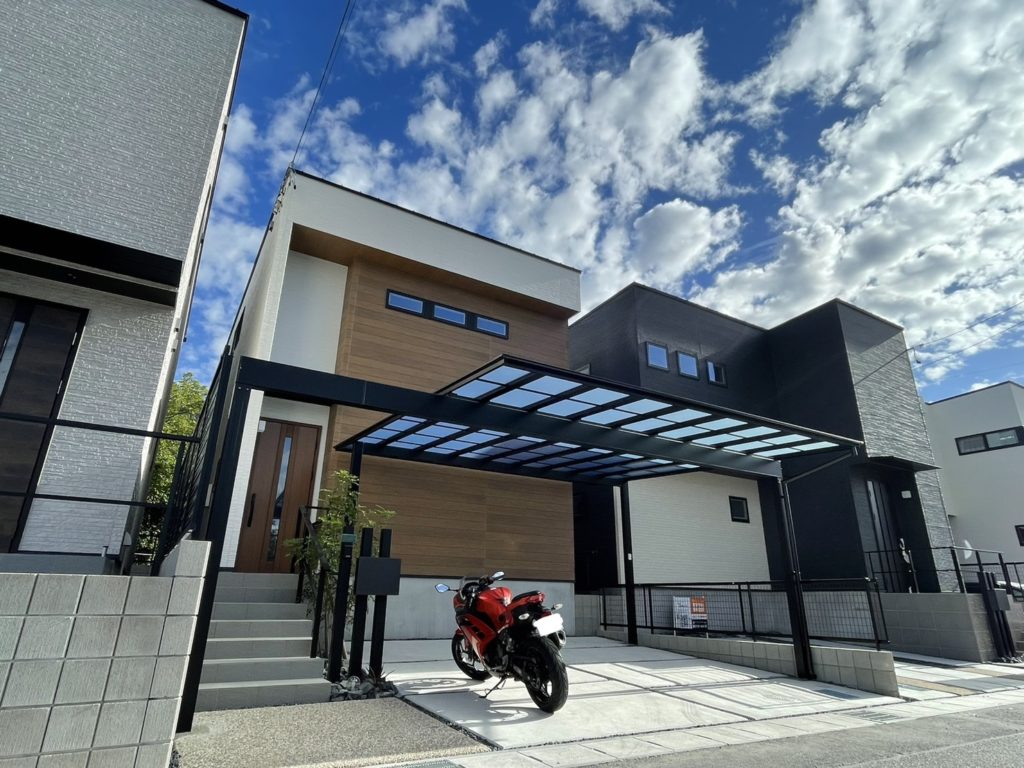 愛知県大府市　戸建住宅カーポート設置工事