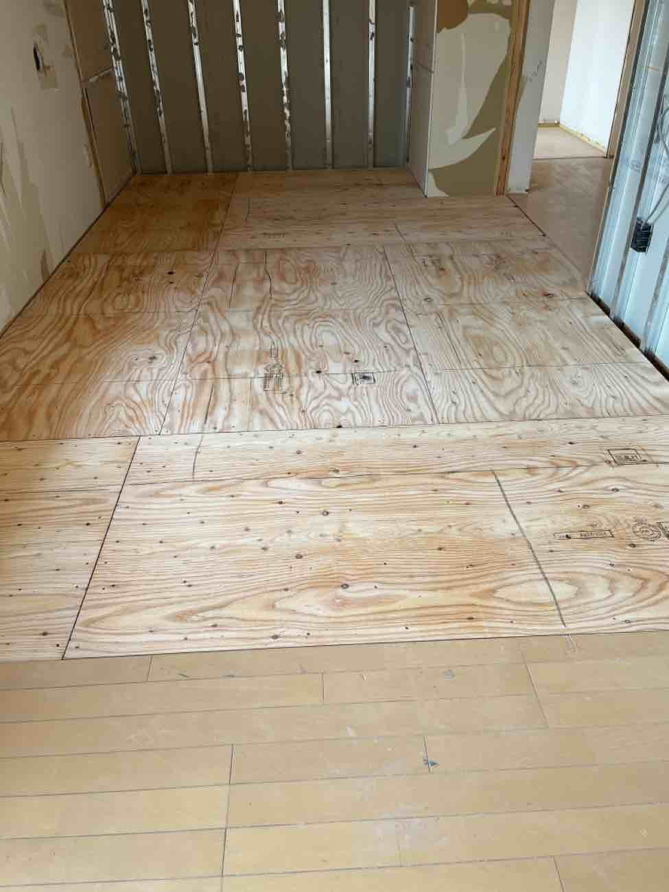 東京都品川区　マンション1日置床工事