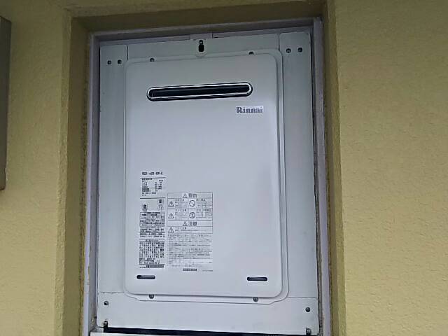 横浜市栄区　ガス給湯器交換工事　