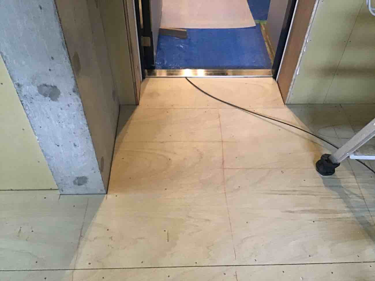 神奈川県川崎市多摩区　整骨院の改修に伴う置床工事