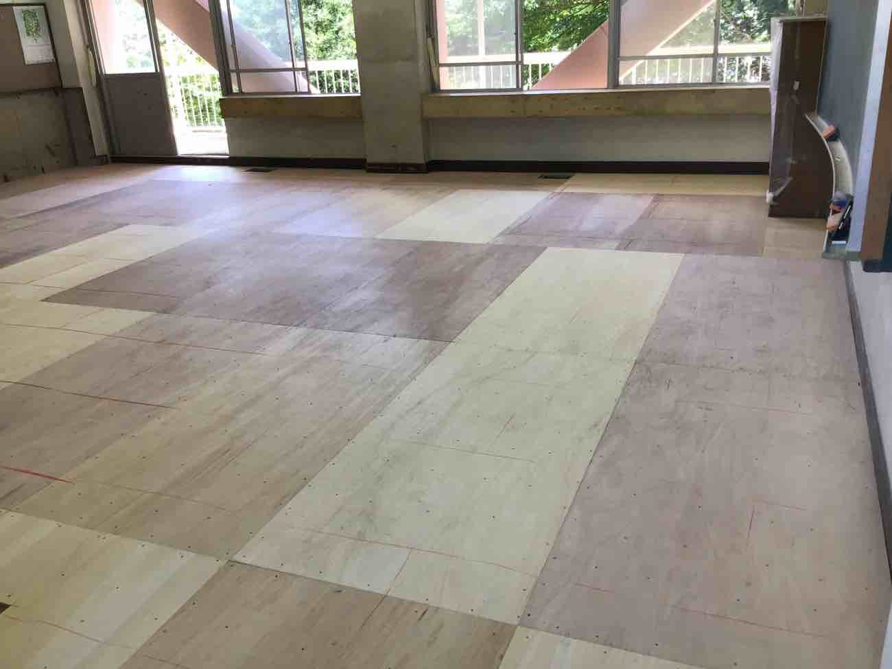 千葉県佐倉市　小学校の置床工事