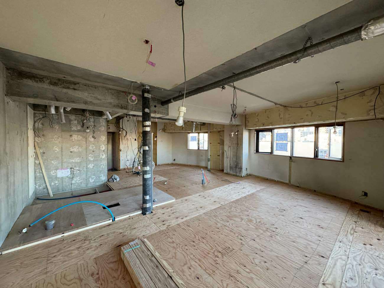 東京都品川区　マンション1日置床工事