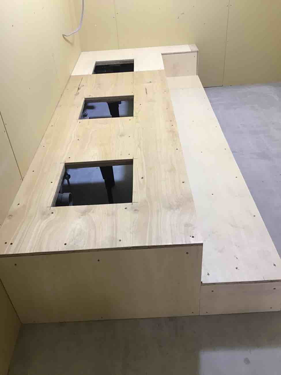 茨城県土浦市　ホテル改修に伴う置床工事