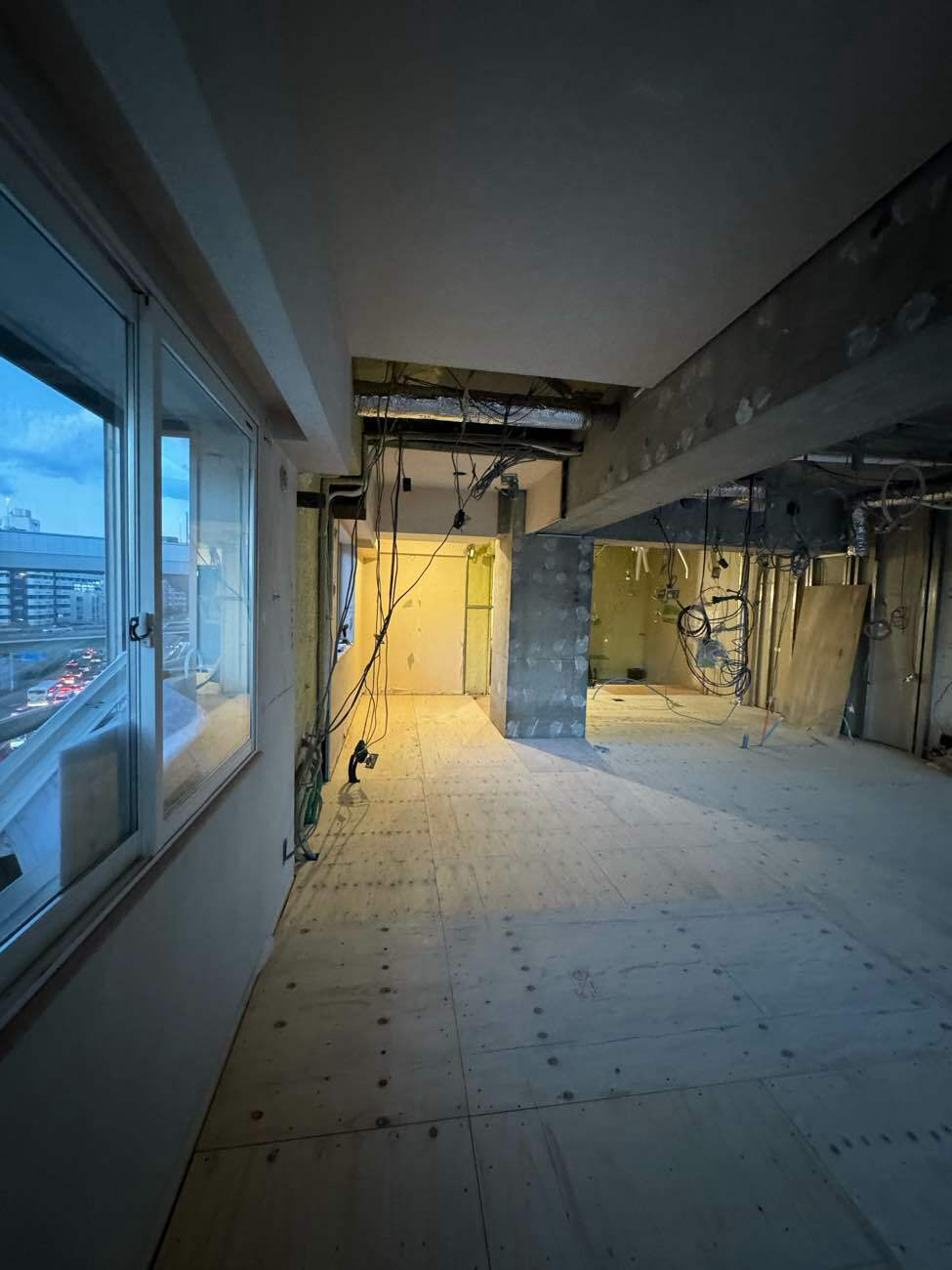 東京都目黒区　マンション1日置床工事