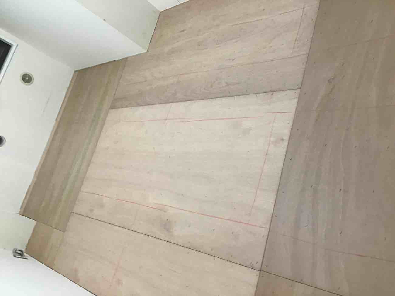 東京都練馬区　マンションの置床工事