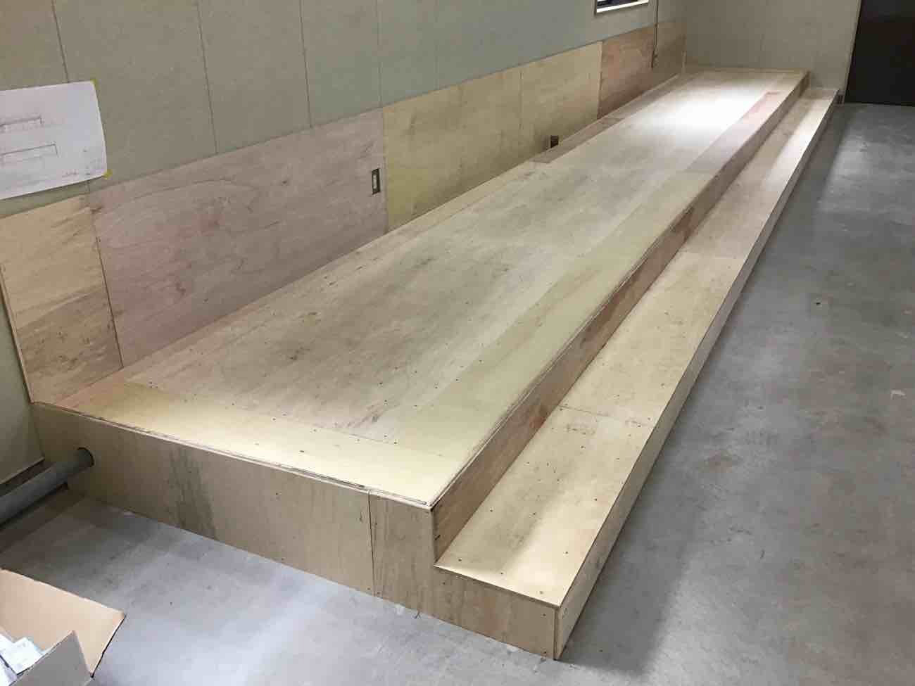 東京都墨田区　店舗の置床工事